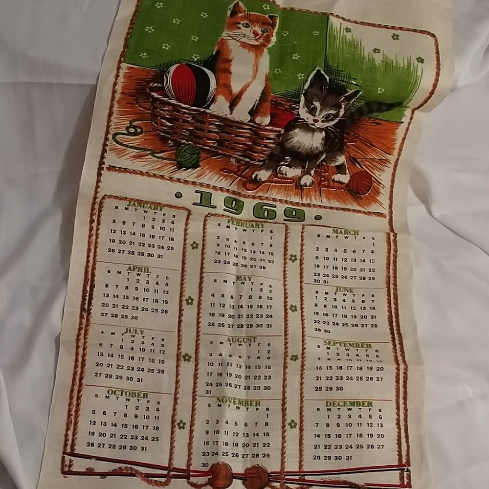 Calendar Towel